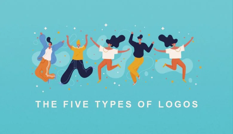 The five types of logos banner