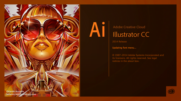 adobe illustrator splash screen