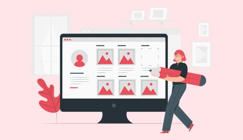 creating portfolio banner