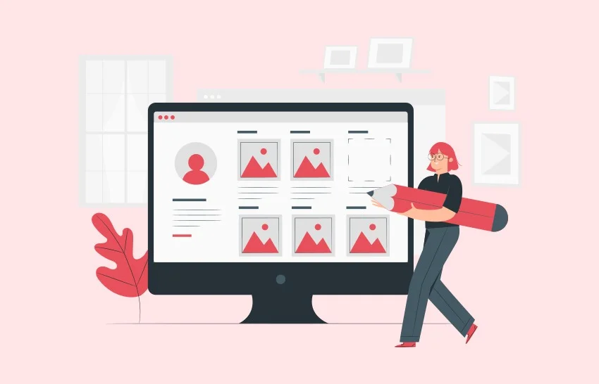 creating portfolio banner