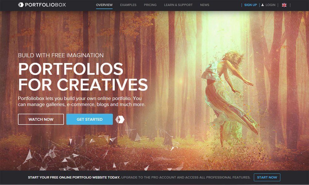 portfolio box homepage