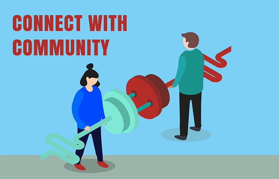 connect with community