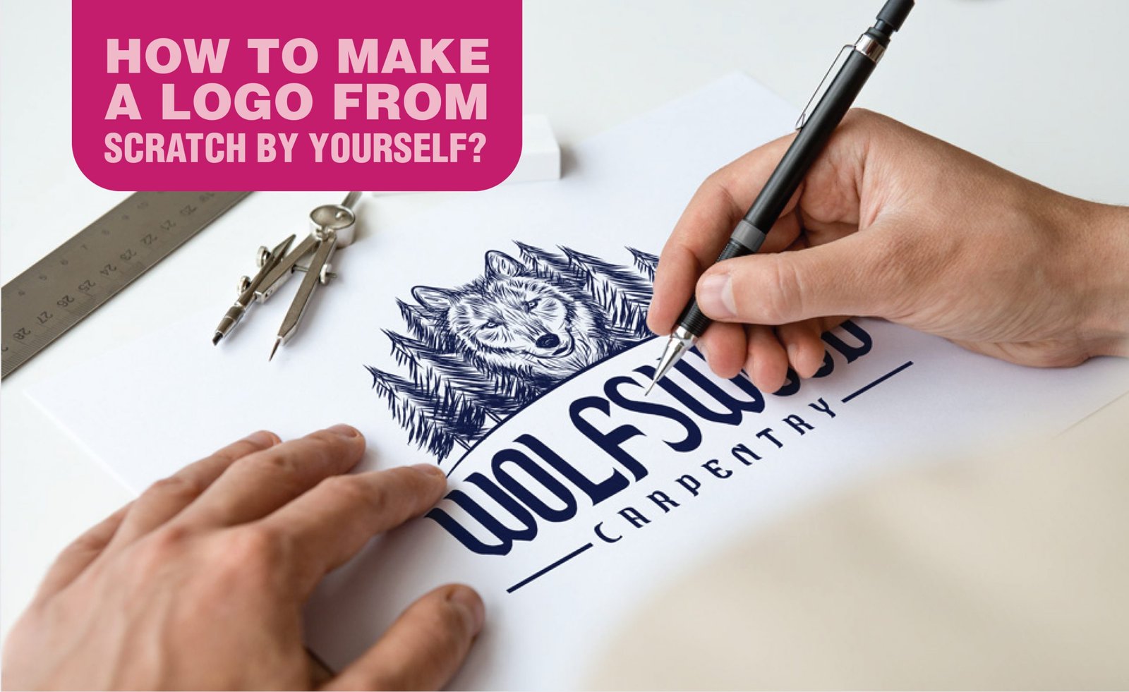 How to make a logo from scratch by yourself?
