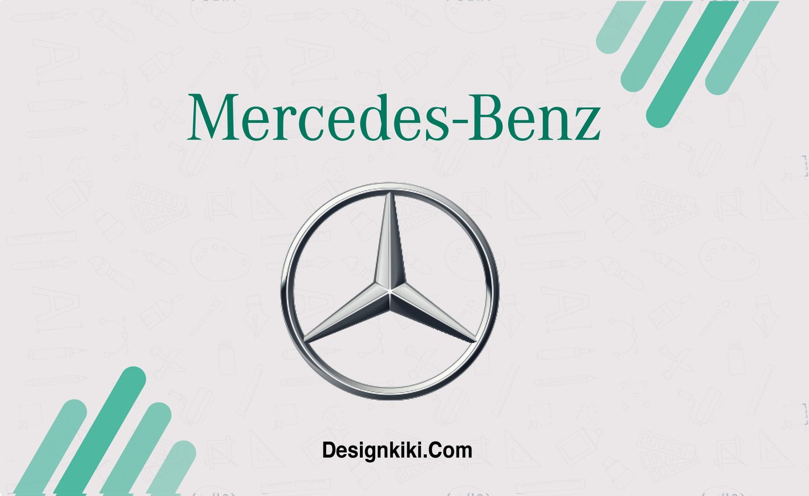 minimalistic logos- Mercedes