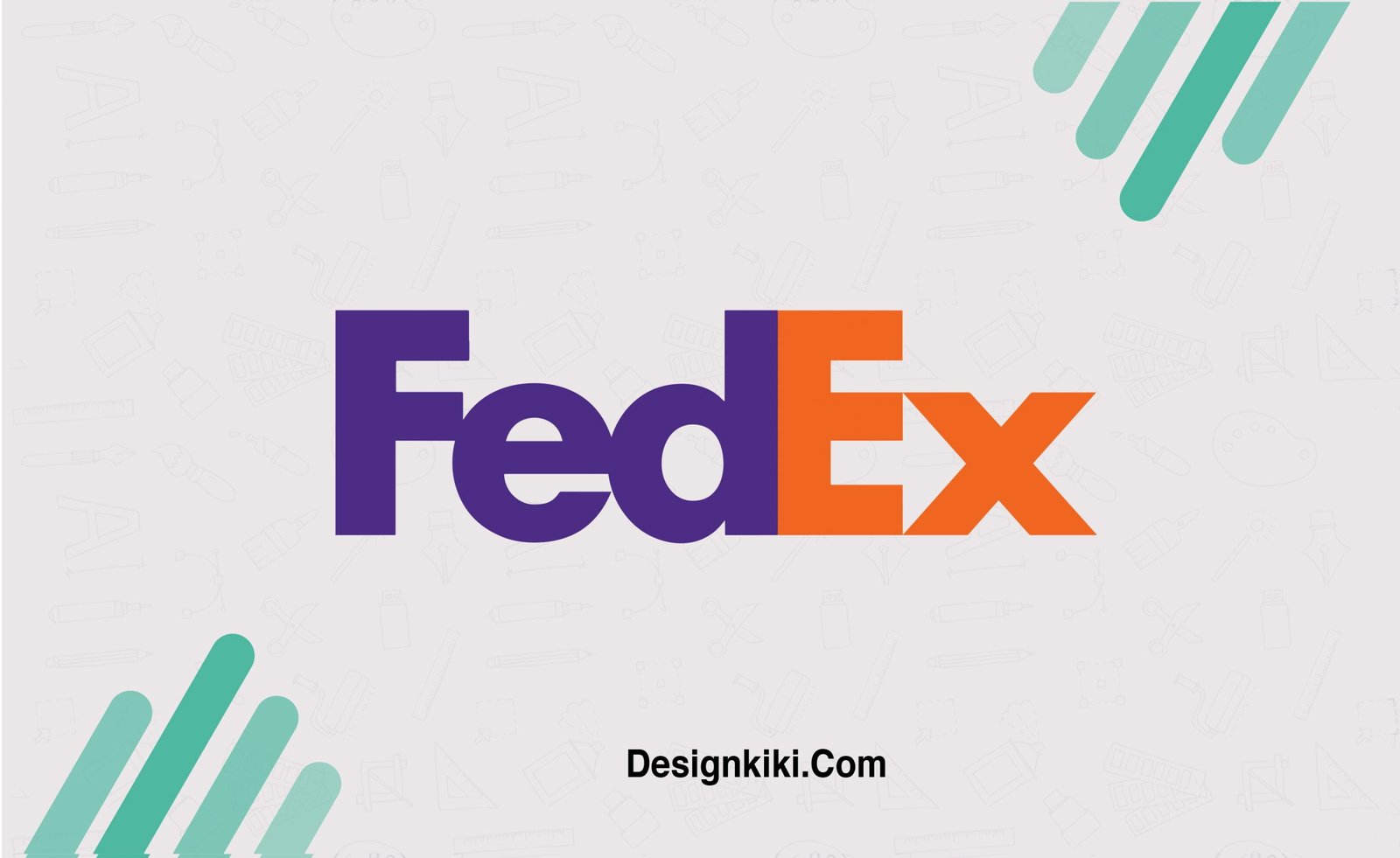 minimalistic logos- FedEx