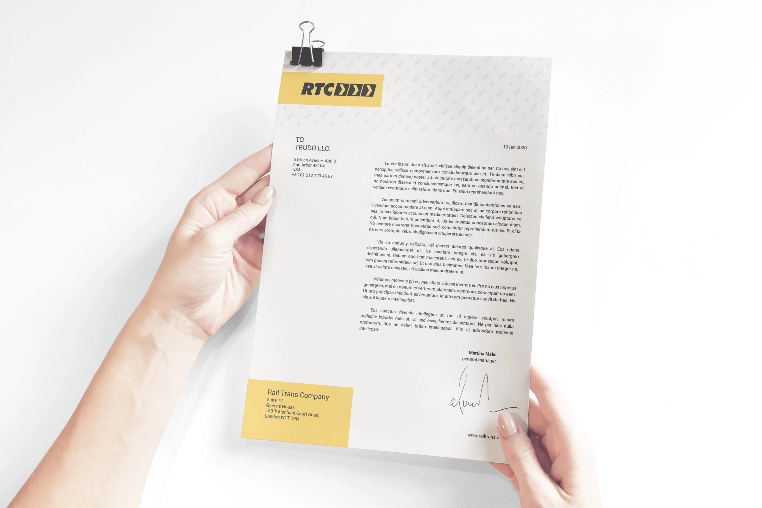 Letterhead as an Essential Part of Professional Communication
