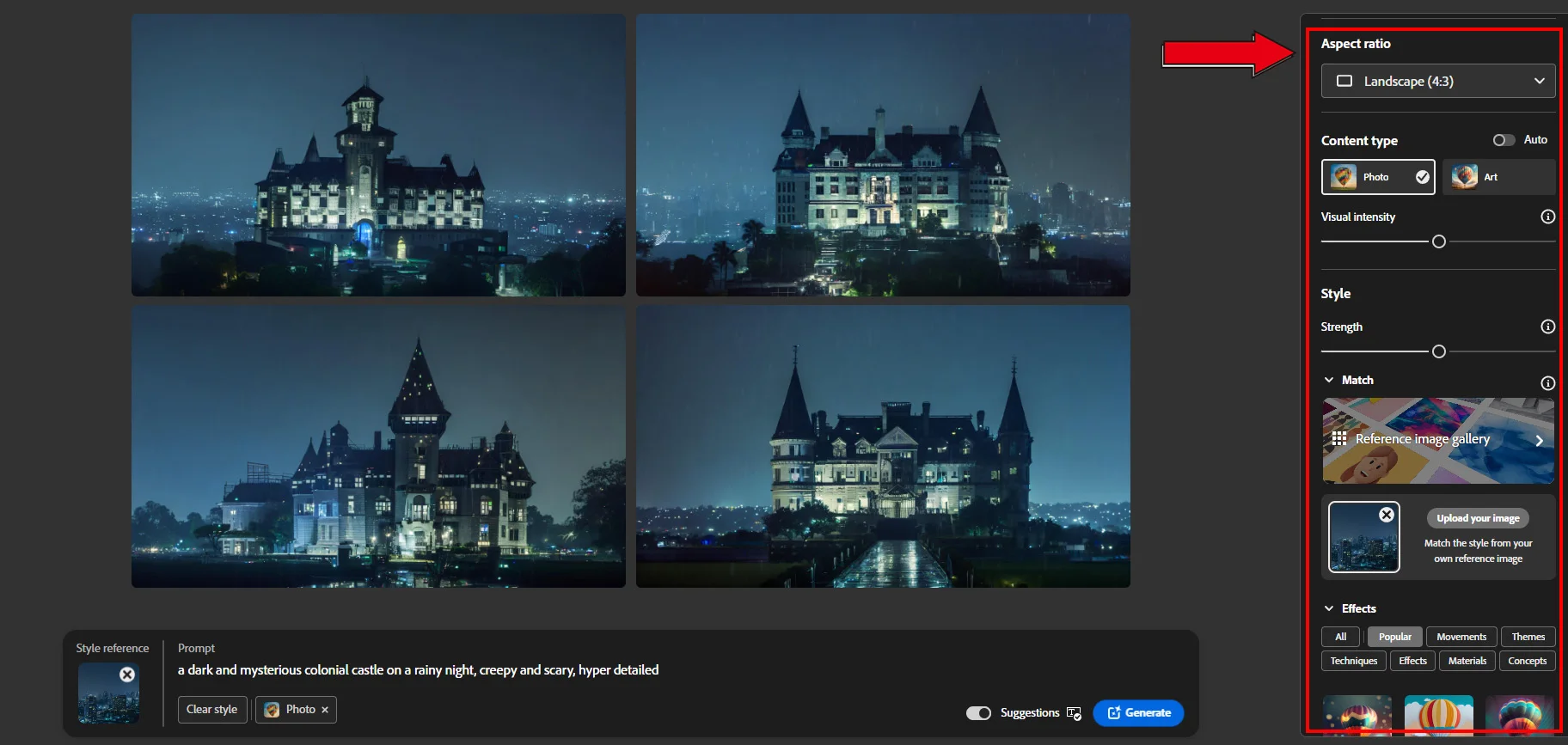 Editing Tools in Adobe Firefly 2