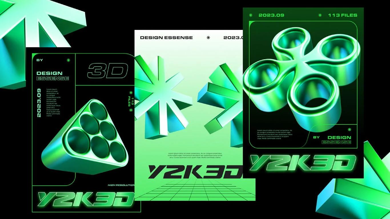 Y2K Typography