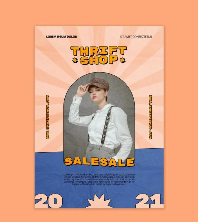 Nostalgic Editorial Poster